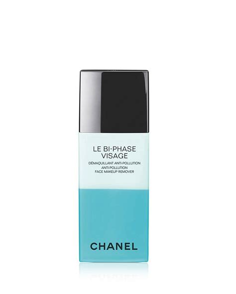 chanel le bi phase visage anti pollution face makeup remover|Chanel demaquillant eyes.